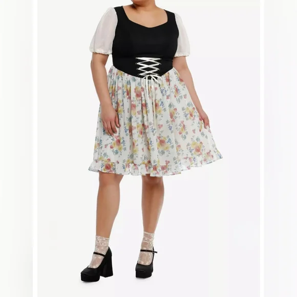 Disney Sleeping Beauty Briar Rose Corset Dress Plus Size - Picture 3 of 3